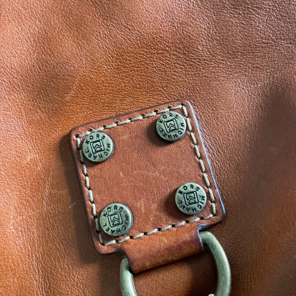 MICHAEL MICHAEL KORS: Astor Studded Leather Bag Satchel Vintage - Picture 13 of 13